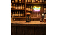 Miniature Bar Stool Metal 1:64 Scale Stool Contemporary for Scene Building
