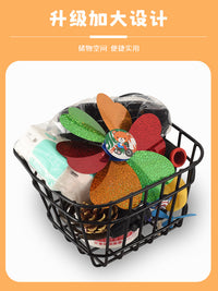 Children's Bicycle Basket for 12/14/16/18/20 Inch Bikes Front Mount Iron Basket