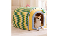 Pet Tunnel Bed Heatedcat Hideaway Soft Pet House for Bedroom