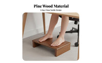 Low Footrest Anti-Slip Pads Long Low Bench Long-Lasting for Kitchen, Balcony