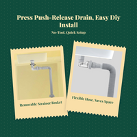 Ceramic drain plug blocks odor