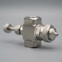 Adjustable Copper Spray Tip for Coating Applications, Liquid Spraying, Industrial Misting Nozzle, Tw - Image 8