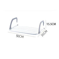 Hanging Drying Rack Parallel Rods Home Accessory Rectangular Frame