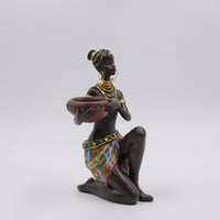 Resin Candle Holder Sculpture, European Style
