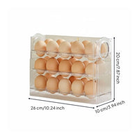 Automatic Rolling Egg Dispenser Transparent Body Automatic Egg Roller