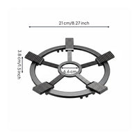 Gas Cooktop Wok Support Easy to Clean Non Slip Cooktop Grate