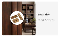 Mortise Hinge Antique and fashion Furniture Hardware flush-mount Installation