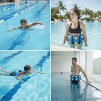 Swim Training Belt Buoyant Swim Belt with Foam Blocks Buoyant for Kids