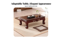 Japanese design Tea Table Multi-Purpose Floor Desk Multifunctional Space Saving for Students