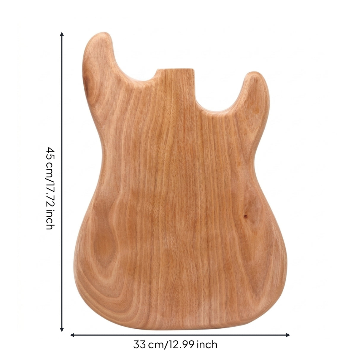 DIY Guitar Body Blank Custom Unfinished Guitar Body for Guitarists