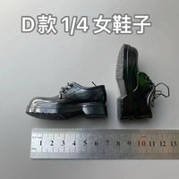 1/6 1/12 1/4 Scale Female Shoes for Action Figures and Dolls