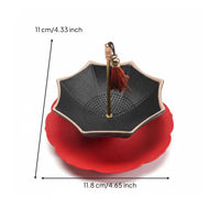 Decorative Design Umbrella Tea Strainer Heat-Resistant Steeper
