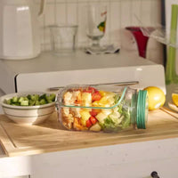 Portable Salad Jar Leakproof Salad Lunch Container With Fork for Travel