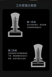 304不锈钢51/53//58MM弹力水平咖啡压粉锤弹力系列咖啡机压粉锤