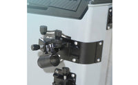 Heavy-Duty Corner Rod Holder Corrosion-Resistant Swivel Rod Bracket Waterproof Fishing Box Mount for Anglers