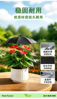 Miniature Plant Shade Umbrella for Potted Plants, Waterproof