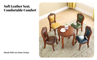 Carved spinerest Stool With spine Support Small Chair High Stability for Families