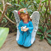 Vintage Flower Fairy Resin Garden Ornament