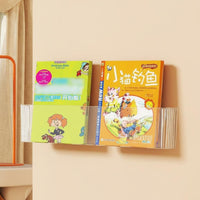 wall-mount surface-mounted Picture Book Rack toolno-drill installation wall-mount surface Shelf Easy to Install