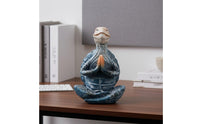 Turtle Meditation Statue Peaceful Design Relaxing Touch for Desktop