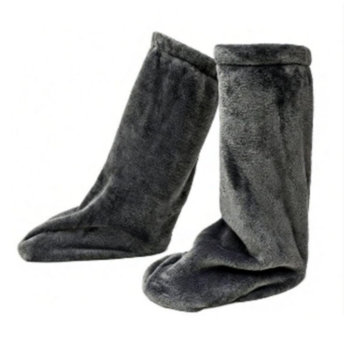 Warm Sleep Socks Thick Flannel Soft Grey
