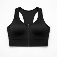 Sports Bras Women High Impact for Running with Shock Absorber Support, Full Coverage Molded Cup Design, Nylon Spandex Fitness