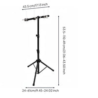 Adjustable Cowbell Stand Foldable Folding Cowbell Stand Carbon Steel for Bands