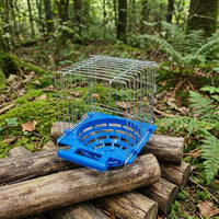 Parrot Breeding Box Iron Wire Cage with Open Top, Small Parrot Nest and Budgie Nest Box for Indoor Bird Mating, Cockatiel Breeding Box 14.5*12*16cm