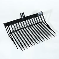ABS Medium Manure Fork with 16 Tines for Horse and Cattle Barns