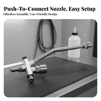 Easy Switching Stainless Steel Spray Adapter Rust and Pressure Washer Quick Connect Splitter Leak Proof