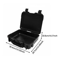 Shockproof Waterproof Instrument Case Crushproof Hard Plastic Carrying Case CE Certified Safeguarding Equipment Box RoHS Compliant for Outdoor