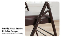 Foldable Folding Exercise Chair Heavy-Duty Exercise Inversion Stool Sturdy Construction Folding Exercise Chair Stable for Beginners, Seniors, Home Use, Office
