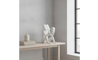Abstract Sculpture Matte Human Figurine Sculptural for Living Room, Homeowners