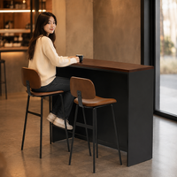 bar table with stools