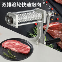 Manual Cast Iron Meat Tenderizer for Home Use