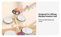 Multi-Functional Wooden Xylophone Toy