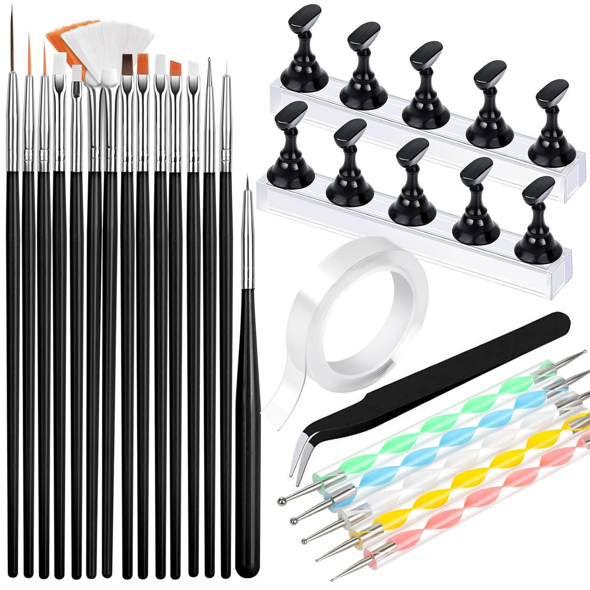 24-piece SET - Black