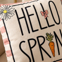 Easter Pillow Cover Cushion Cover Easter Decoration Printed Pattern Soft Decorative Pillow Case for Home, Living Room, Sofa, Bed