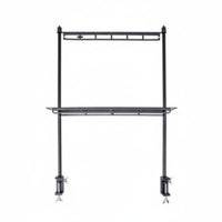 Camping Lantern Stand Shelf Multi-Functional Portable Lantern Stand Rack Sturdy Construction Foldable Camping Tabletop Organizer for Picnic