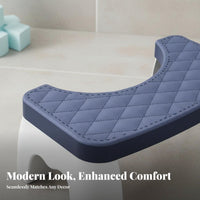 Toilet Squatting Stool U-Shaped Design Footrest Easy Storage for Adults, Seniors