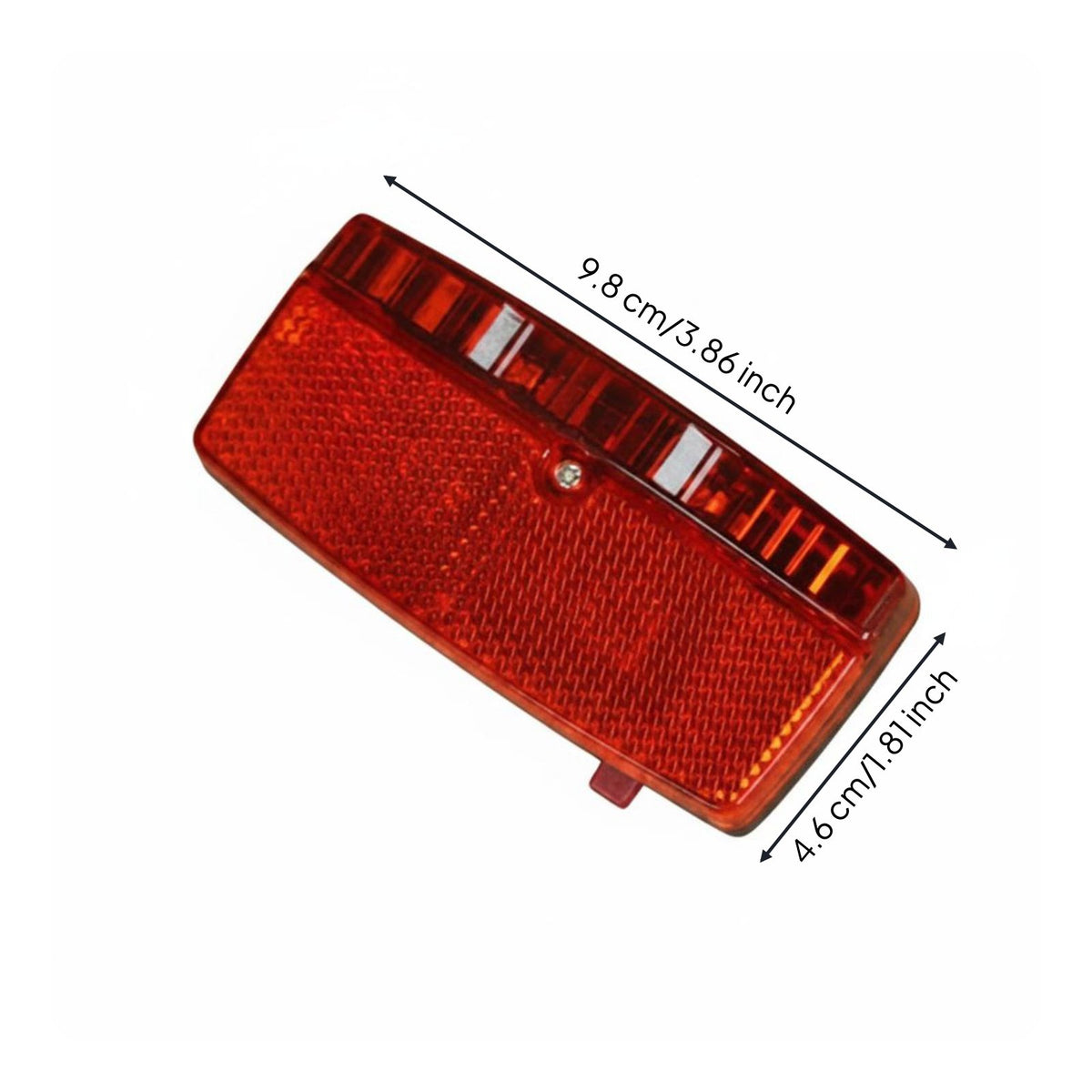 Cycle Rear Light Reflective Design for Road Cycling