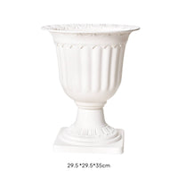 Urn Planter with Pedestal Base Decorative Urn Planter Tall for Florists