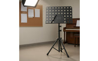 Perforated Height Adjustable Music Stand Storage Bag Folding Music Stand