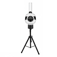 Remote Control Badminton Feeder Solo Practice Portable Badminton Training Machine Adjustable Angle Automatic Shuttlecock Launcher for Beginners, Kids