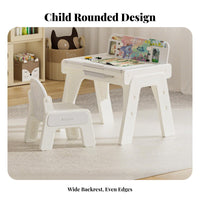 Building Block Play Desk Multi-Functional Design adaptable play area