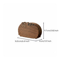 Cat Shaped Jewelry Box Wood Wooden Cat Trinket Box Portable Personal Organizer for Dresser