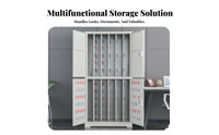 Key Management Cabinet Reliable Lock Options Wall-Mounted Key Cabinet Lockable Lockbox for Property Managers, Hotel Repair Shop, School, Hospital
