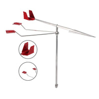 Yacht Wind Direction Indicator Highly Visible Marine Wind Direction Indicator Day and Night Visibility Boating Equipment for Sailors