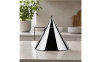 Tea Kettle Ornament Decorative Kettle Ornament Geometric Triangular Sculpture for Interior Designers, Sideboard
