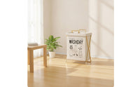 Foldable Laundry Basket Lightweight Collapsible Clothes Hamper Compact